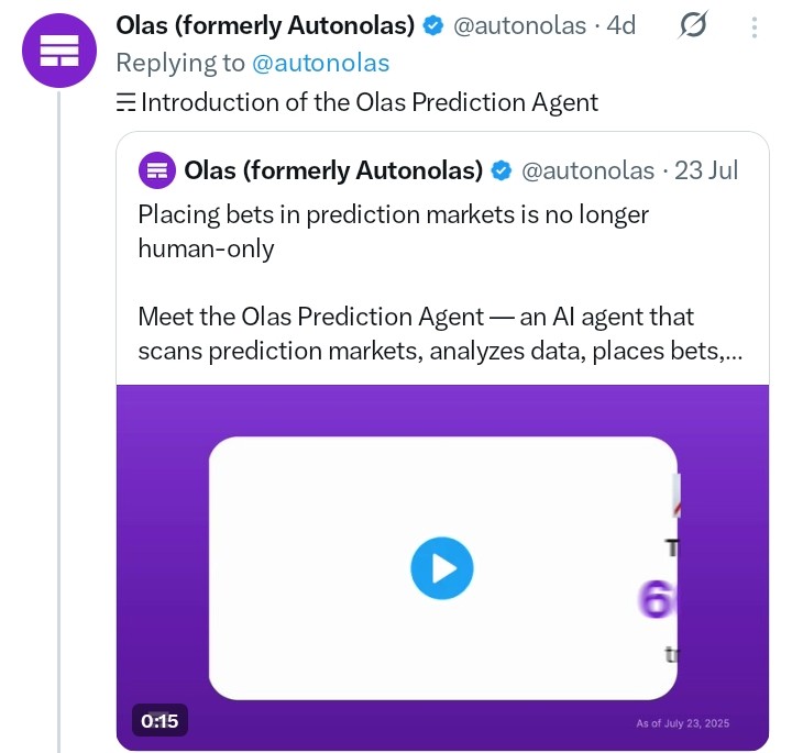 Autonolas tweet