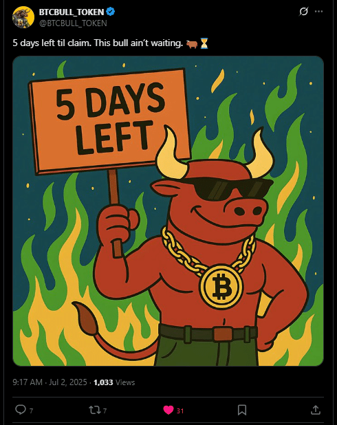 BTCBULL TWEET