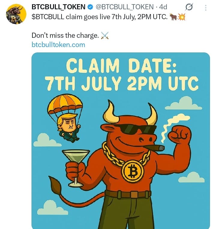 BTCBULL tweet