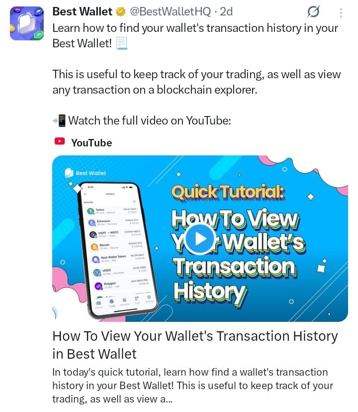Best Wallet Token