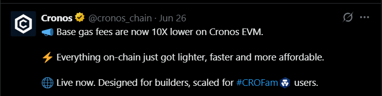 CRO Tweet