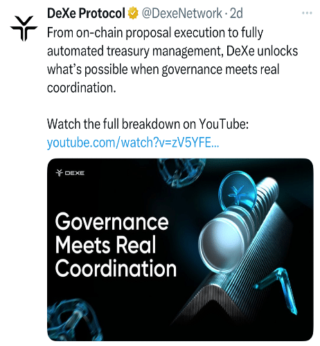 DEXE Tweet