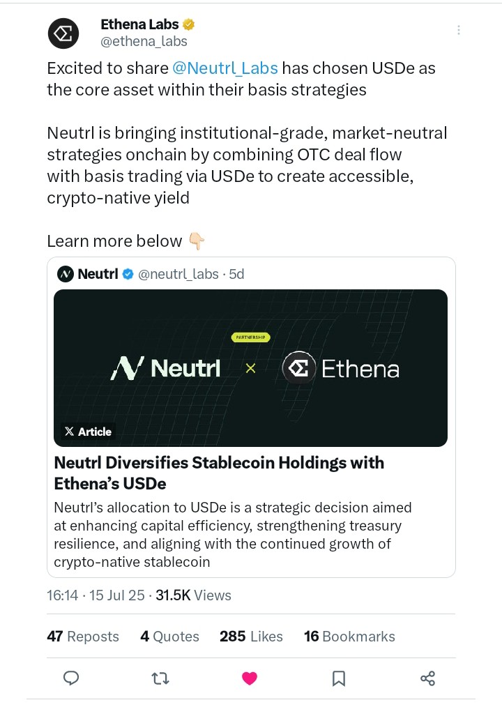 ENA TWEET