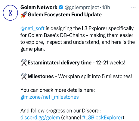 GLM Tweet