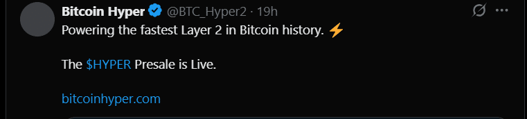 HYPER Tweet