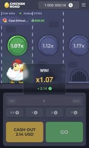 chicken road game win