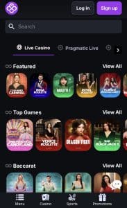 live casino games