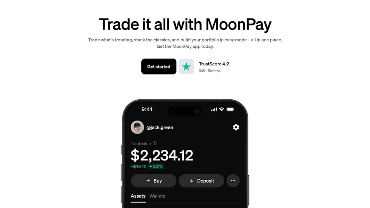 MoonPay Ethereum Onramp