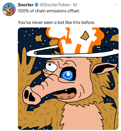 SNORT Tweet