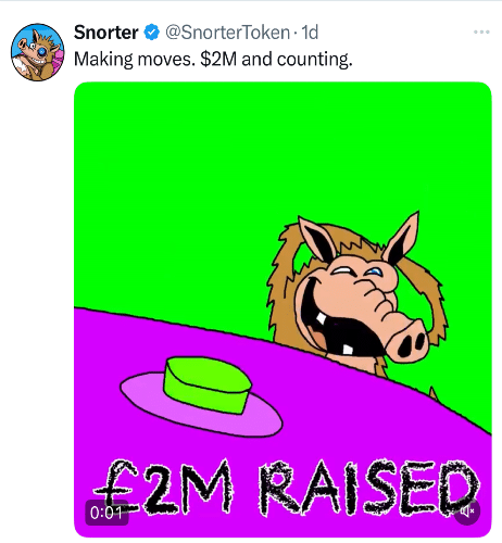 SNORT Tweet