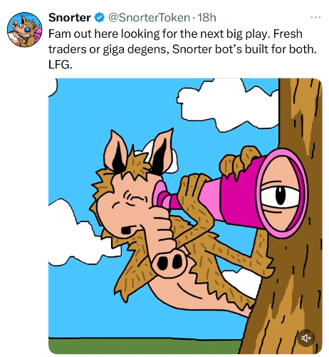 SNORT Tweet