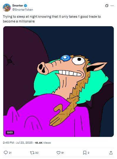 SNORT Tweet