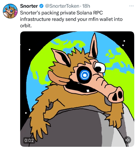 SNORT Tweet