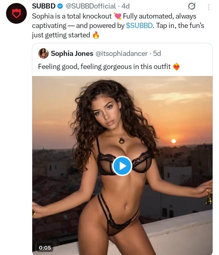 SUBBD tweet