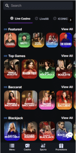 live casino games