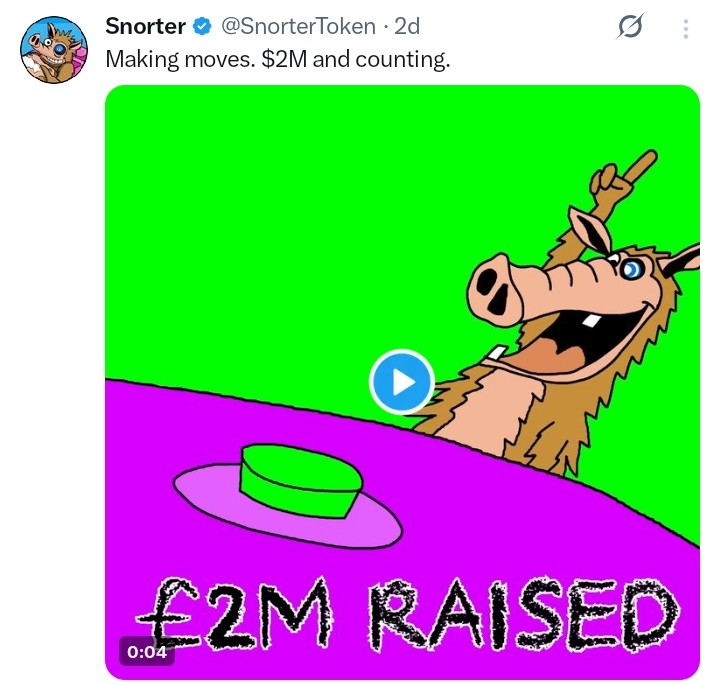 Snorter tweet