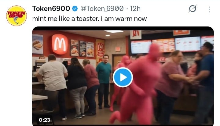 Token6900 tweet