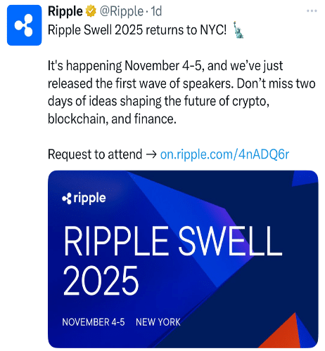 XRP Tweet