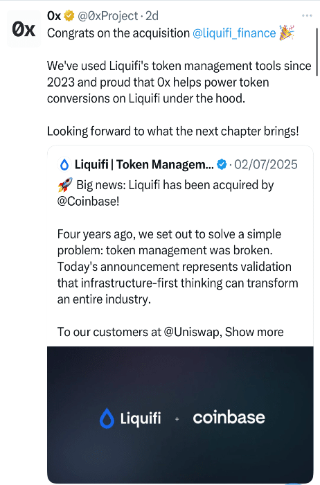 ZRX Tweet