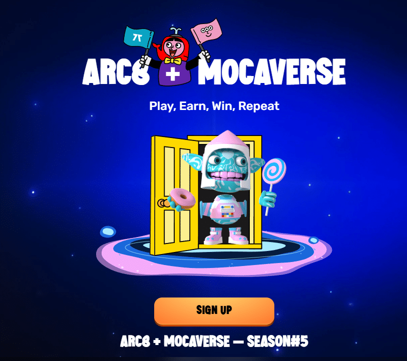 Arc8 homepage