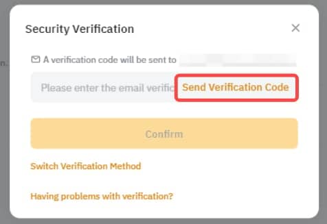 Bybit security verification on top of 2FA