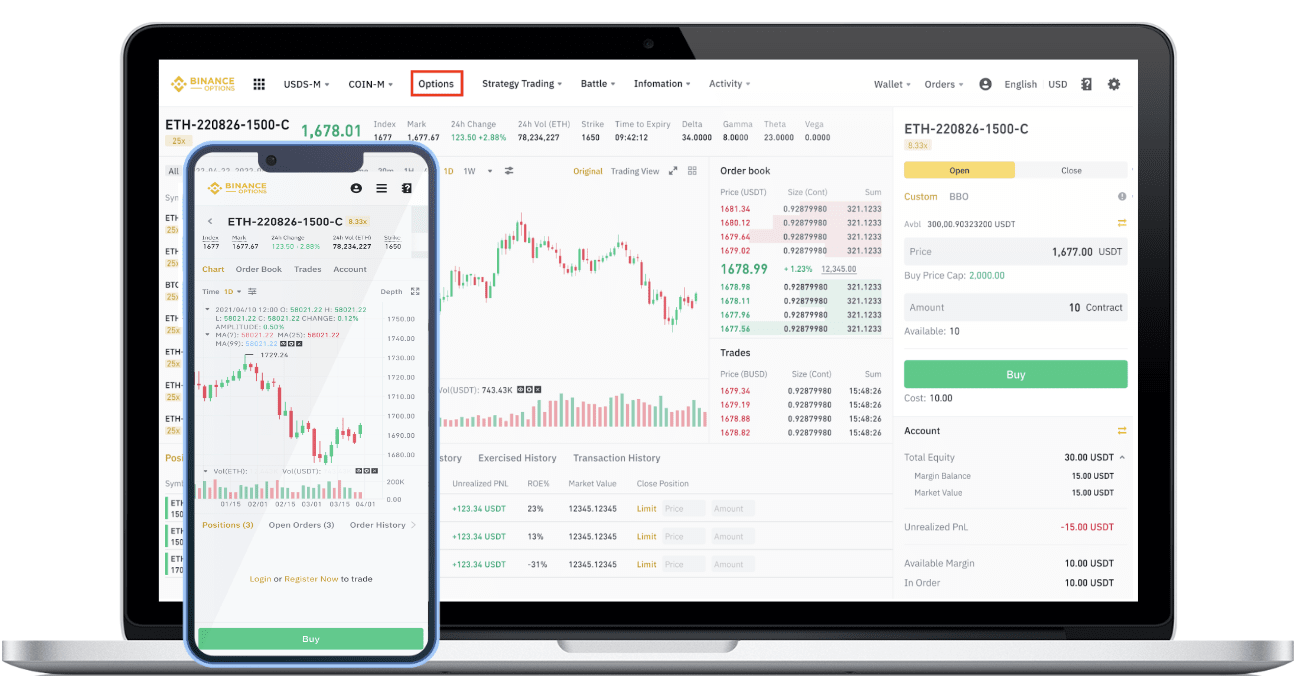 Best crypto options trading platforms Binance
