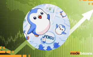 The Pudgy Penguins price jumped 27% in the past 24 hours