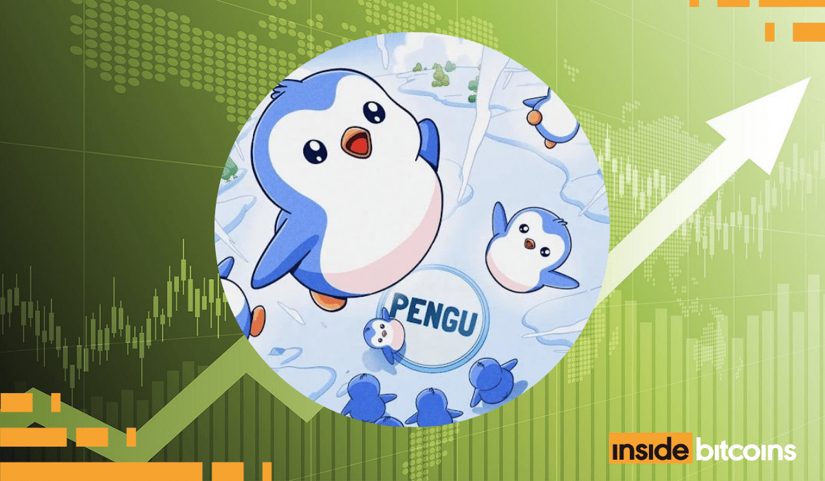 The Pudgy Penguins price jumped 27% in the past 24 hours