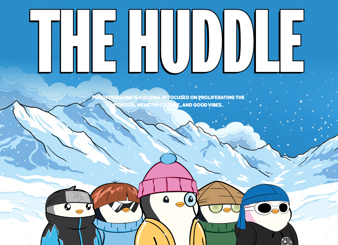 Pudgy Penguins website
