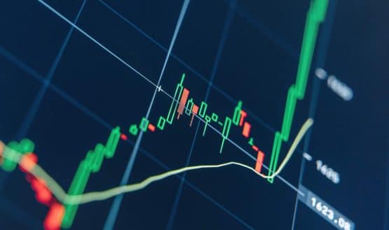 Price chart moving up
