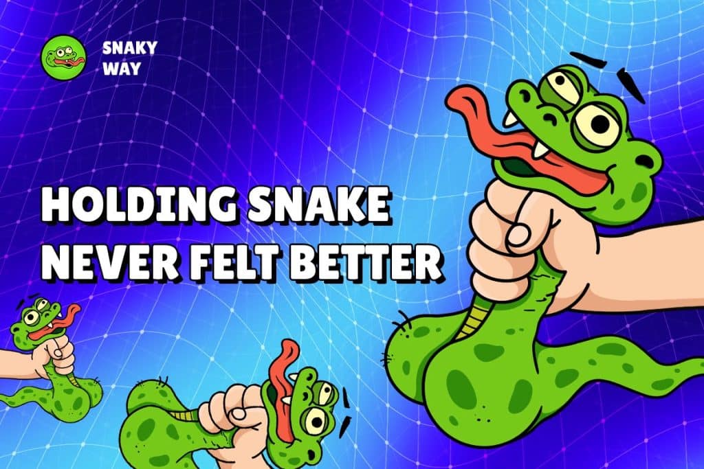 snaky way holding snake never felt better