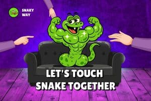 snaky way let's touch snake together