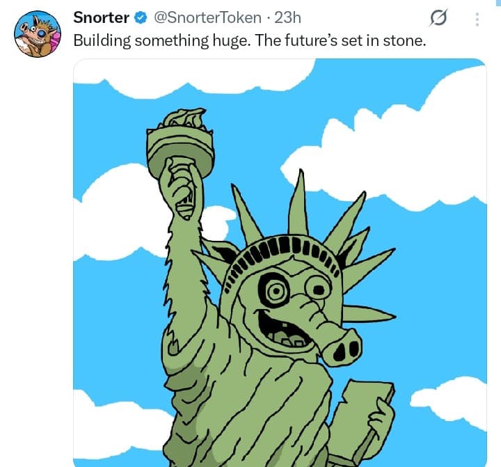 snorter tweet