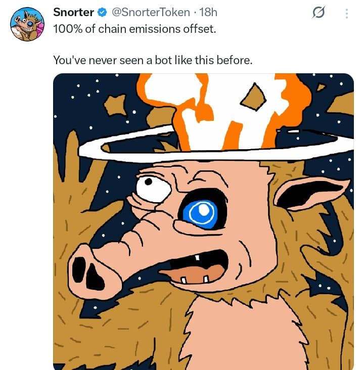snorter tweet