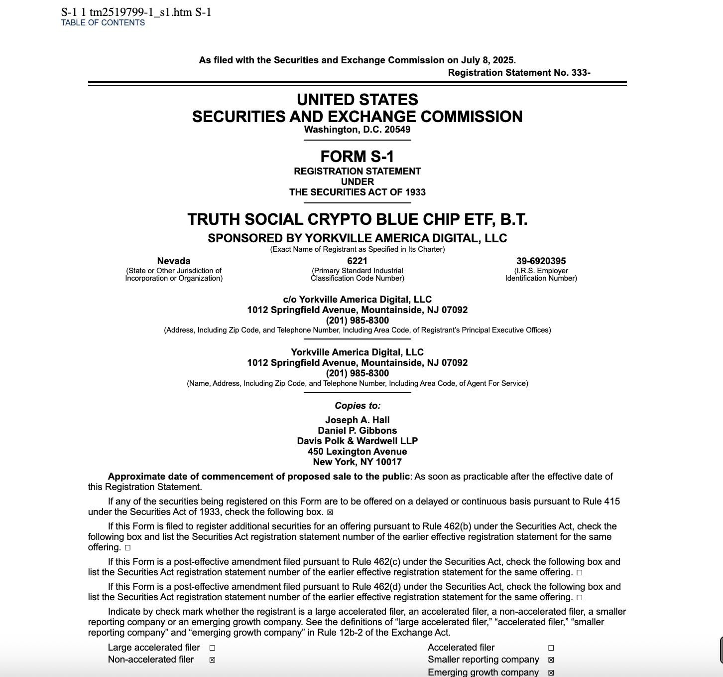 Truth Social ETF