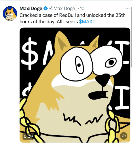 MAXI Tweet