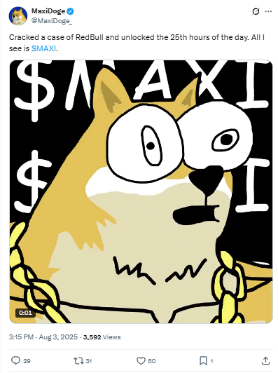 MAXI Tweet