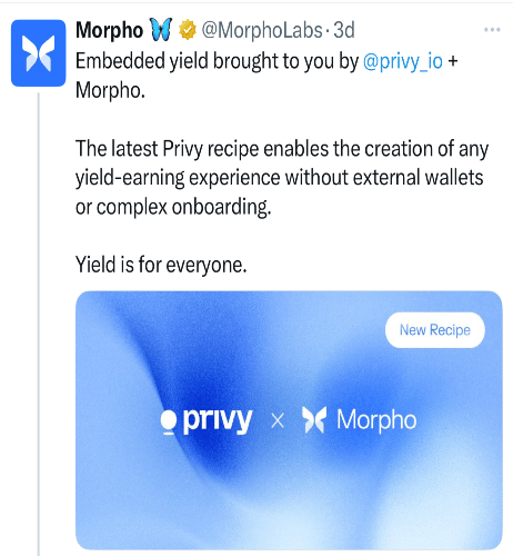 MORPHO Tweet