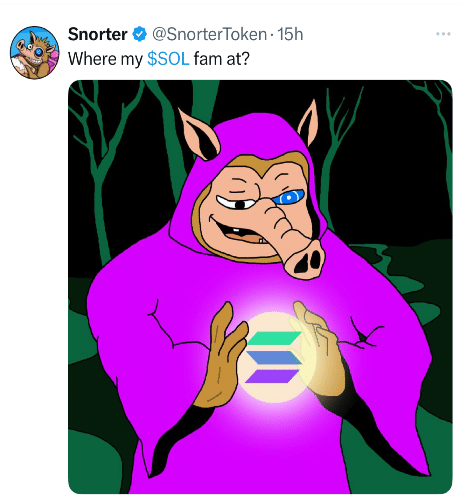 SNORT Tweet