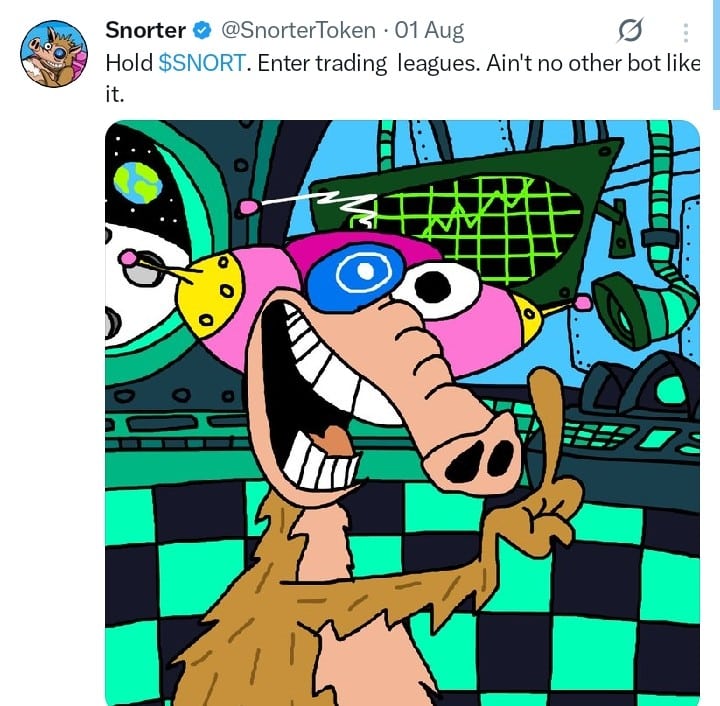 Snorter tweet