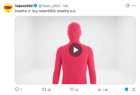 Token6900 tweet