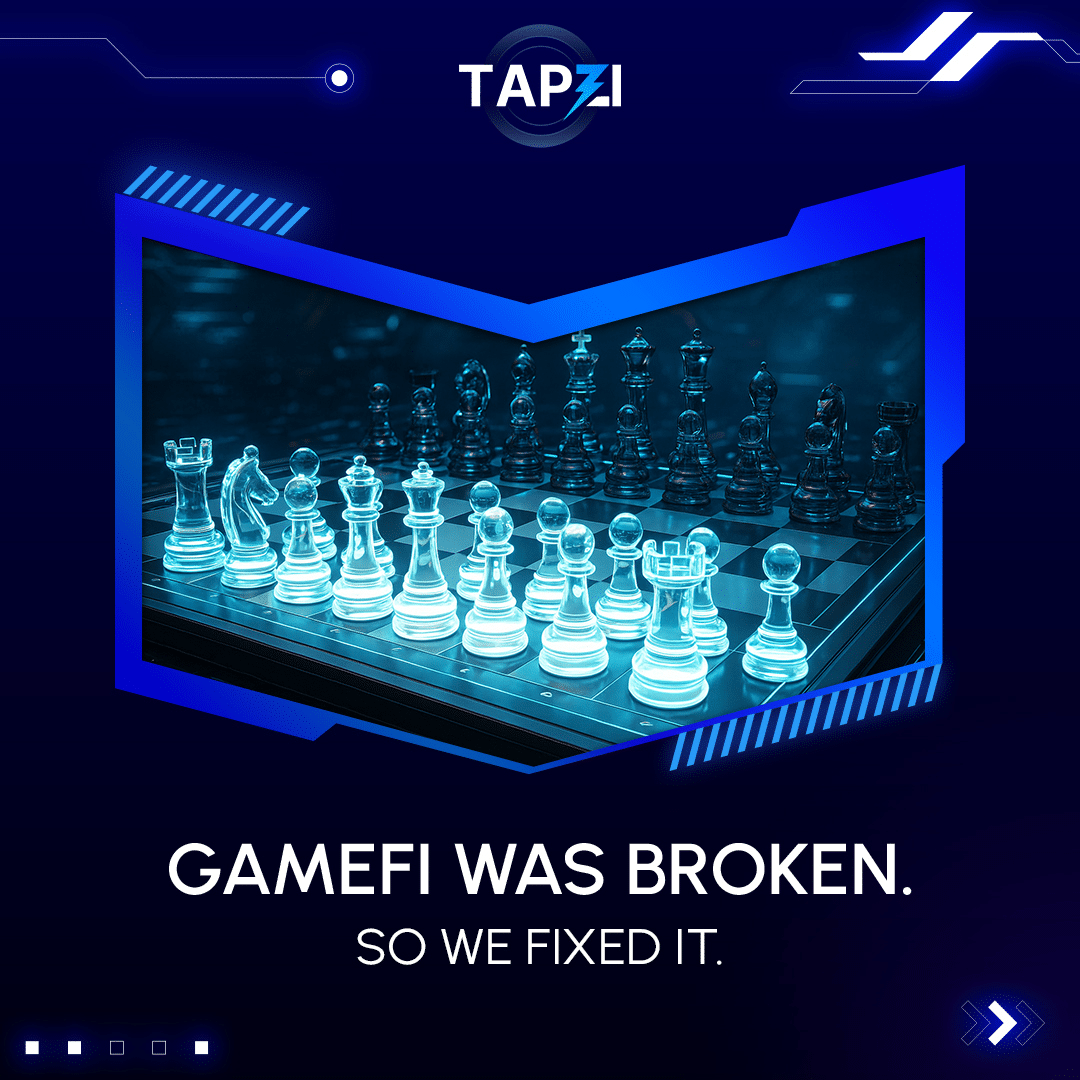 tapzi - gamefi was broken so we fixed it