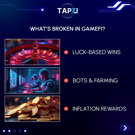 tapzi - whats broken in gamefi