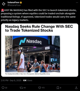 Nasdaq seeks rule change
