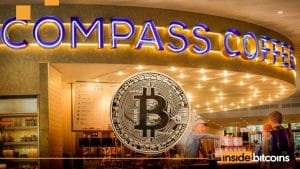 Compass coffee Bitcoin