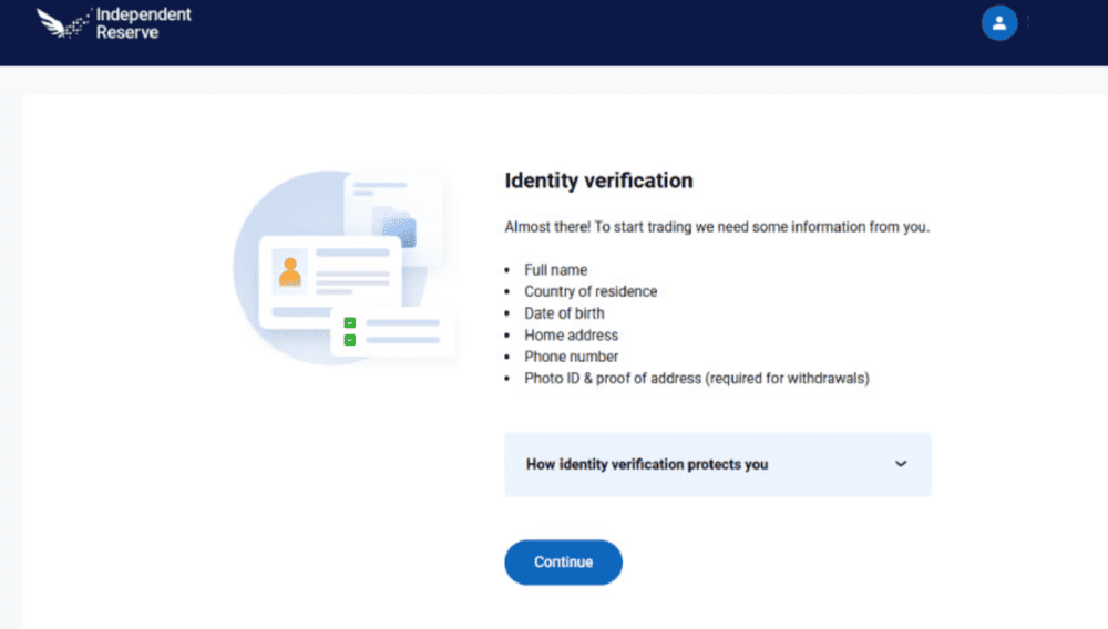 Independent Reserve ID Verification