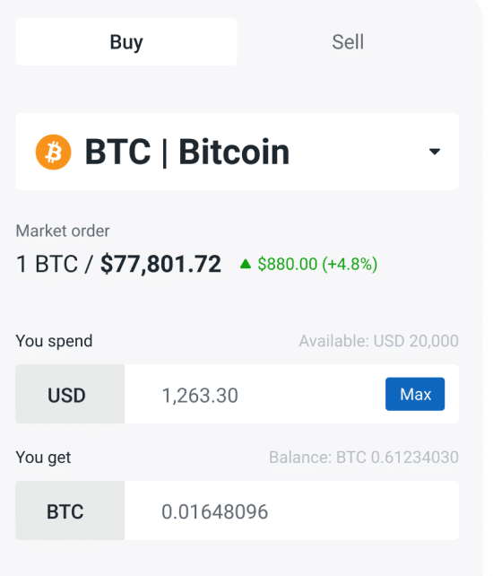 Independent Reserve Mobile App