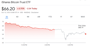 IBIT share price