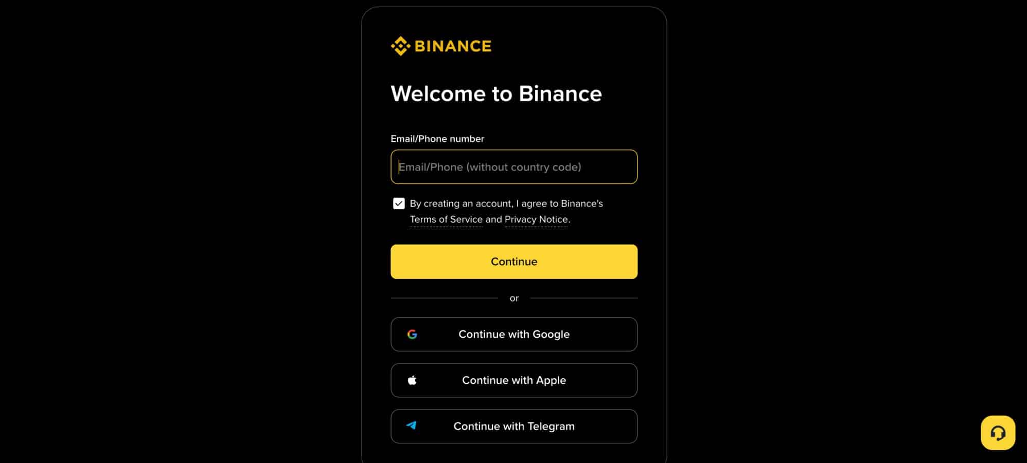 Binance exchange how to join