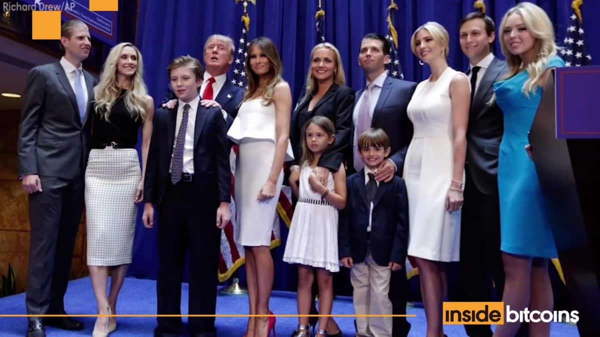 Trump Family Crypto Empire Earned Over  Billion, FT Says